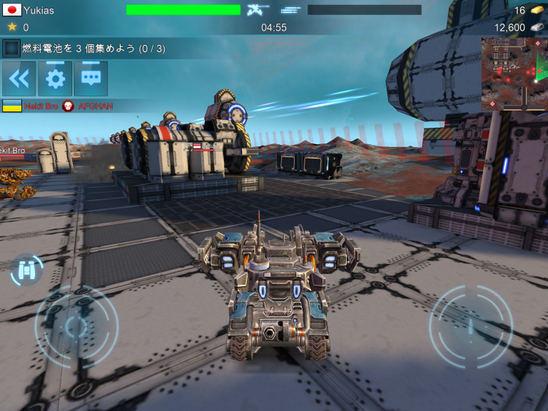 Tanks vs. Robots iOSオンライン対戦ゲーム Aoi Yuki Blog
